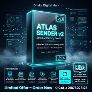 Atlas Bulk Email Sender Pro Version 2.0 with free Gift